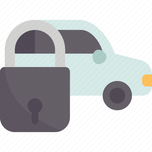 Car, lock, unlock, security, access icon - Download on Iconfinder