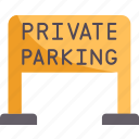 private, parking, reserved, customer, vip