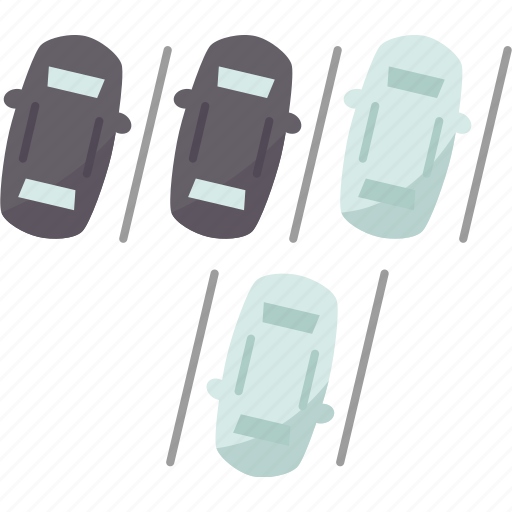 Parking, lot, cars, area, zone icon - Download on Iconfinder