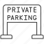 private, parking, reserved, customer, vip 