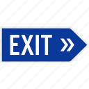 area, arrow, direction, exit, parking, sign, signboard 