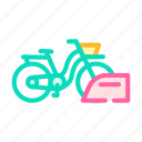 bicycle, parking, transport, electronic, ticket, pass