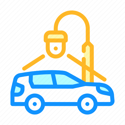 Car, parking, video, surveillance, transport, electronic icon - Download on Iconfinder