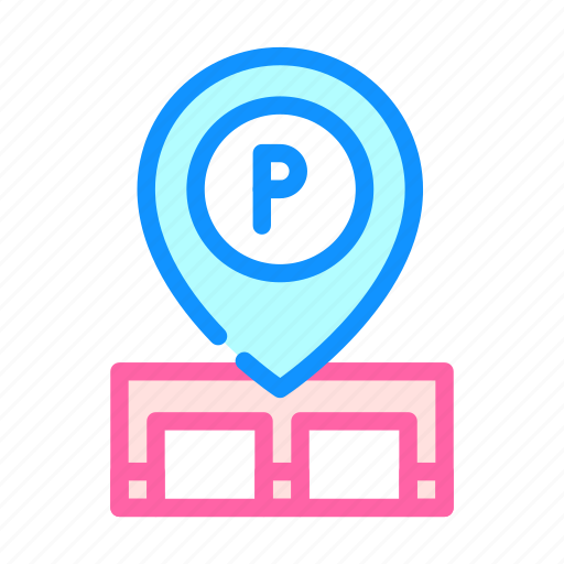 Gps, mark, parking, location, transport, electronic icon - Download on Iconfinder