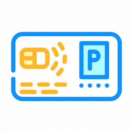 Pass, card, parking, transport, electronic, ticket icon - Download on Iconfinder