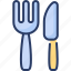 cutlery, food, fork, kitchen, knife, restaurant, utensils 