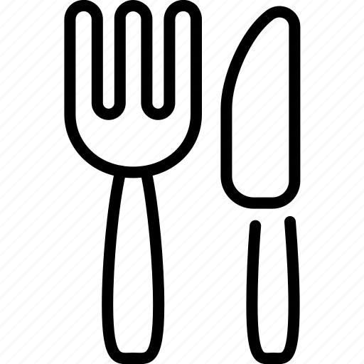 Cutlery, fork, kitchen, knife, restaurant, spoon, utensils icon - Download on Iconfinder