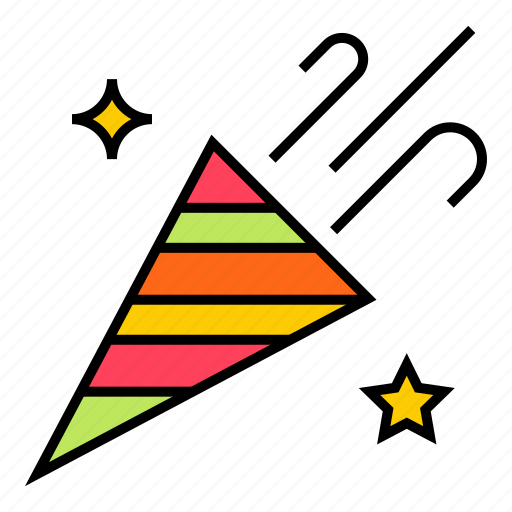 Celebration, confetti, birthday, party icon - Download on Iconfinder