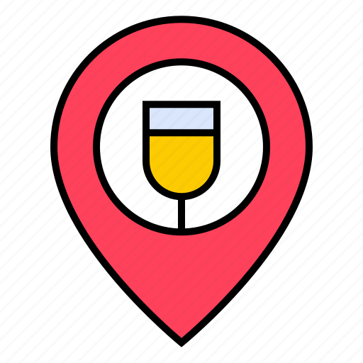 Celebration, pin, location, party, event icon - Download on Iconfinder