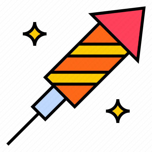New, cracker, works, fire, celebrate, year, rocket icon - Download on Iconfinder