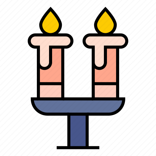 Candle, fire, decoration, light icon - Download on Iconfinder