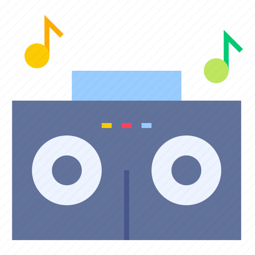 Music, fm, electronic, radio, play icon - Download on Iconfinder