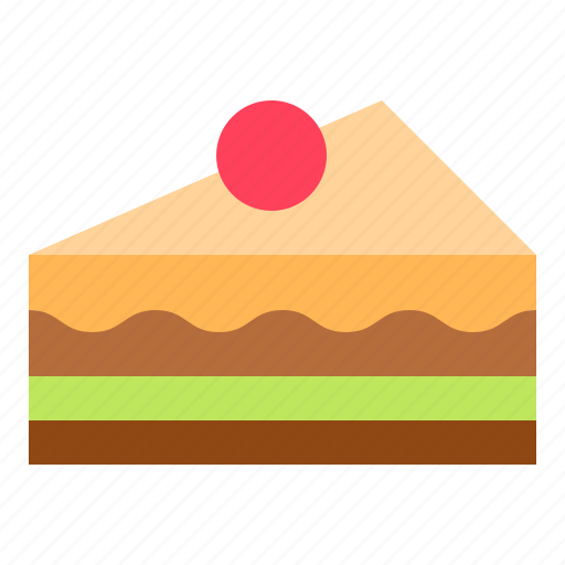 Chocolate, food, slice, dessert, cake icon - Download on Iconfinder