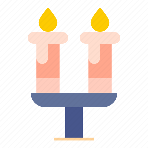 Fire, light, candle, decoration icon - Download on Iconfinder