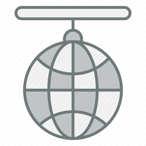 Globe, party, birthday, celebration, ball, disco icon - Download on Iconfinder