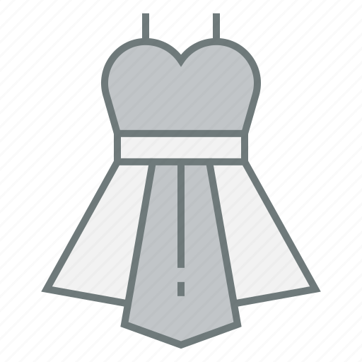 Frock, skirt, prom, dress, party, clothes icon - Download on Iconfinder