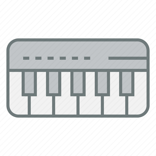 Music, play, instrument, piano, synthesizer icon - Download on Iconfinder