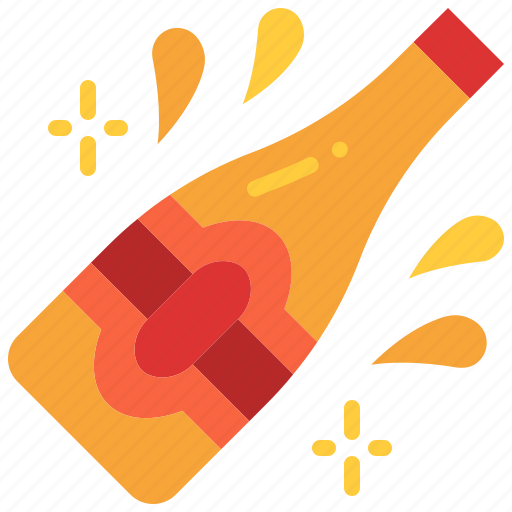 Champagne, bottle, party, cheer, celebration, alcohol, wine icon - Download on Iconfinder