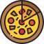 pizza, fast, food, italian, slice, restaurant, piece 