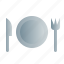 dinner, cutlery, restaurant, fork 