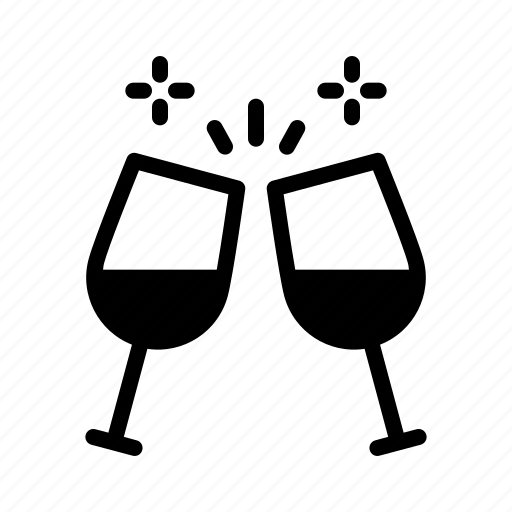 Cheers, alcohol, party, glass, drink, happy icon - Download on Iconfinder