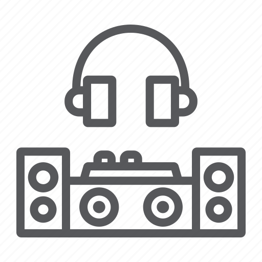 Audio, dj, equipment, mixer, music, party icon - Download on Iconfinder