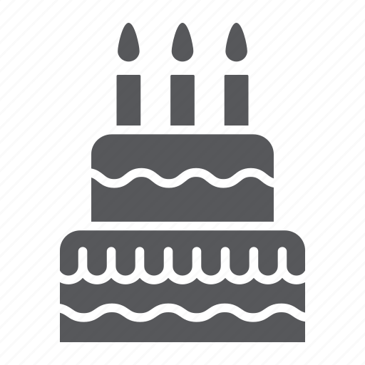 Bakery, birthday, cake, candles, dessert, food, sweet icon - Download on Iconfinder