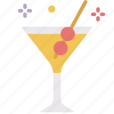 cocktail, martini, alcohol, glass, drink, drinks