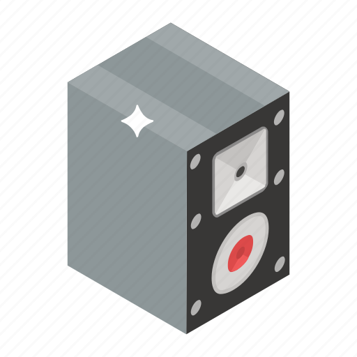 Loudspeaker, music speaker, speaker, volume speaker, woofer icon - Download on Iconfinder