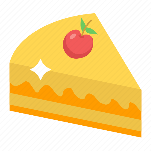 Cake, cake slice, cream cake, dessert, party cake icon - Download on Iconfinder