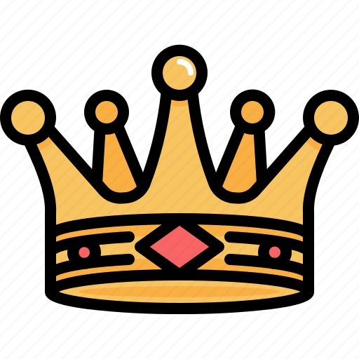 Party, crown, king, royal, celebration, fun, queen icon - Download on Iconfinder