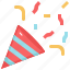 popper, celebration, confetti, fun, birthday, party 