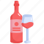 wine, glass, drink, beverage, bottle, alcohol 