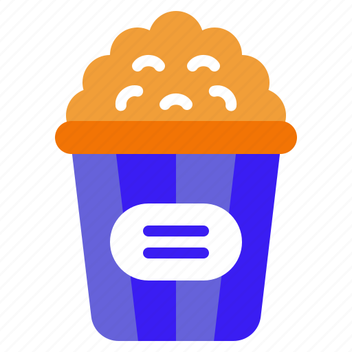 Party, popcorn, holiday, movie, christmas, celebration, food icon - Download on Iconfinder
