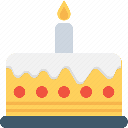 Birthday cake, cake, candle, celebration, christmas cake icon - Download on Iconfinder