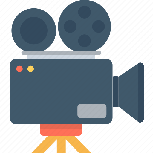 Camera, movie camera, recording, shooting, video camera icon