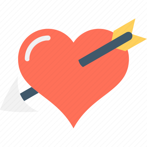 Arrow, broken heart, heart, heartbreak, hurt icon - Download on Iconfinder