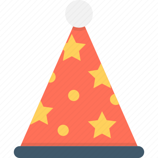 Party, cone hat, birthday, party cap, birthday cap icon