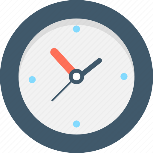 Clock, time, timepiece, wall clock, watch icon - Download on Iconfinder