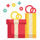 box, party, celebration, happy, gift icon