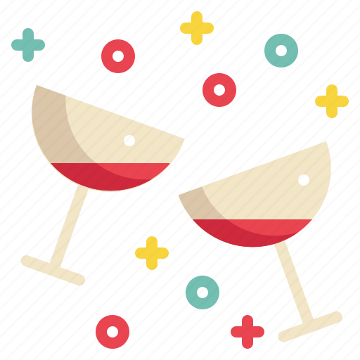 Party, celebration, drink, beverage, glass, wine icon icon - Download on Iconfinder