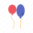 balloon, balloons, birthday, decoration, festive, happy, party