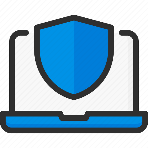 Access, data, laptop, protection, security, shield icon - Download on Iconfinder