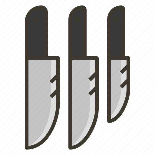 Chopping, cook, kitchen, knives icon - Download on Iconfinder