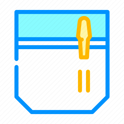 Pencil, pen, carrying, pocket, patch, clothes icon - Download on Iconfinder
