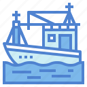 boat, logistics, sea, transport
