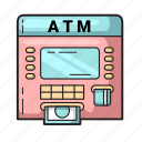 payment, atm, machine, cash, finance, money, credit