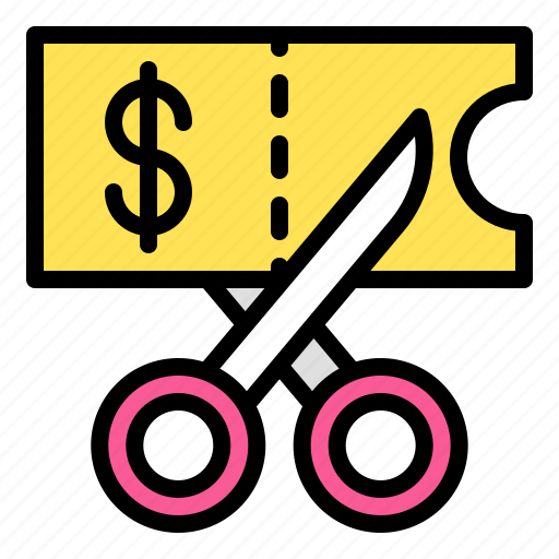 Coupon, credit, cut, payment, voucher icon - Download on Iconfinder