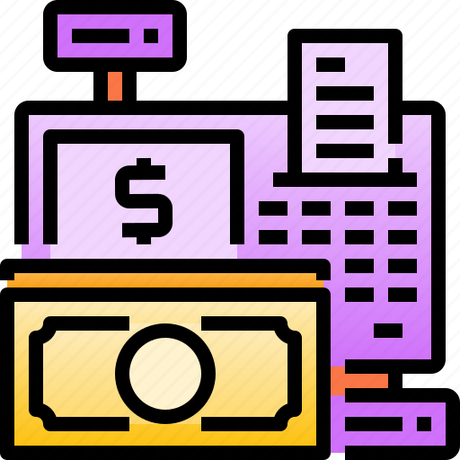 Cash, cashier, economic, finance, machine, money, payment icon - Download on Iconfinder