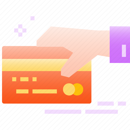 Card, credit, debit, economic, finance, hand, payment icon - Download on Iconfinder